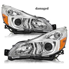 For 2010-2014 Subaru Outback Legacy Projector 2pcs Headlights Assembly Lr 10-14 For 2010-2014 Subaru Outback Legacy Projector 2pcs Headlights Assembly Lr 10-14