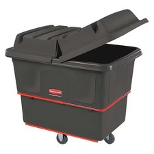 Rubbermaid Commercial Fg472000bla Utility Truck 34cu Yd. 1200lb Cap Black