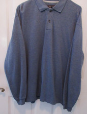 Van Heusen Men's size Large Light Blue Ribbed Pullover Sweater