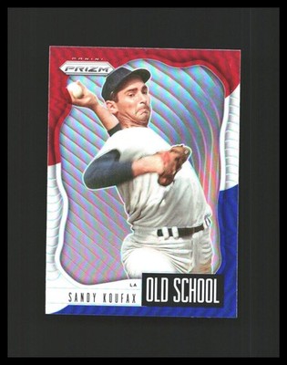 2021 Sandy Koufax - Panini Prizm #OS-7 Red White & Blue Prizm - S1B2R1L32C17