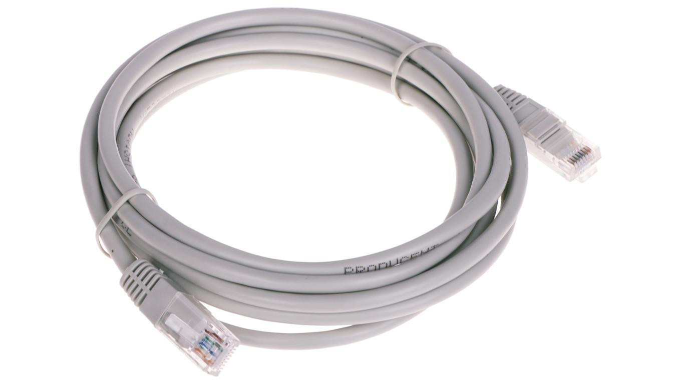 СОЕДИНИТЕЛЬНЫЙ КАБЕЛЬ RJ45/3.0-СЕРЫЙ, 3 м