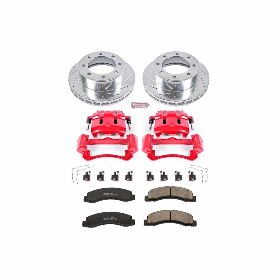 Power Stop Brake Kit For Ford F-250/F-350 Super Duty 1999-2004 Front w/Calipers - Изображение 2 из 4