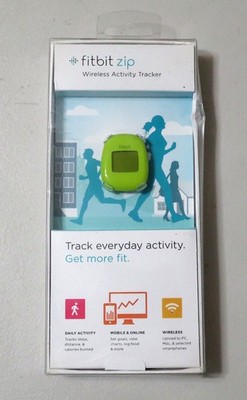 Fitbit Zip Wireless Activity Tracker Lime Green Bluetooth FB301G NEW - BOX WEAR