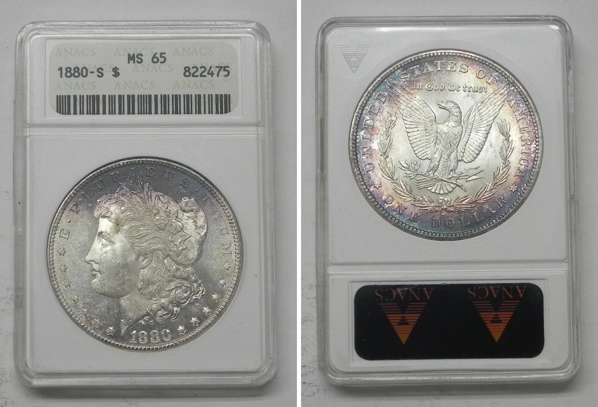 1880 S Morgan Silver Dollar Ms 65 for sale | eBay