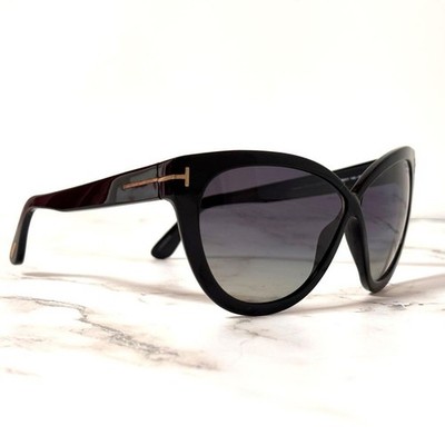 TOM FORD TF511 Sunglasses Purple Lens Black