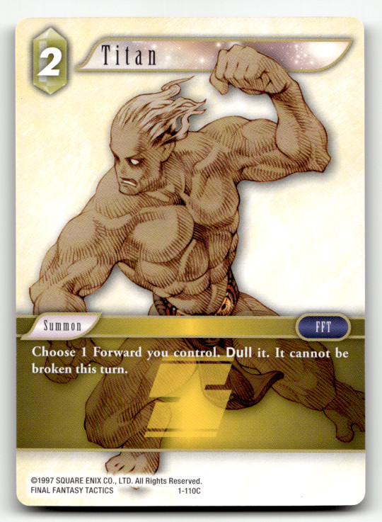 Titan 1-110C  Common Opus I NM
