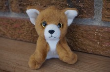 RUSS Mini Plush Chihuahua Brown Puppy Dog Stuffed Animal 4" Small Toy Doll Pet