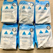 Lot Of 6 Cat Litter Boxiecat Unscented 30 Day Natural Odor Control, 11.5lb Each
