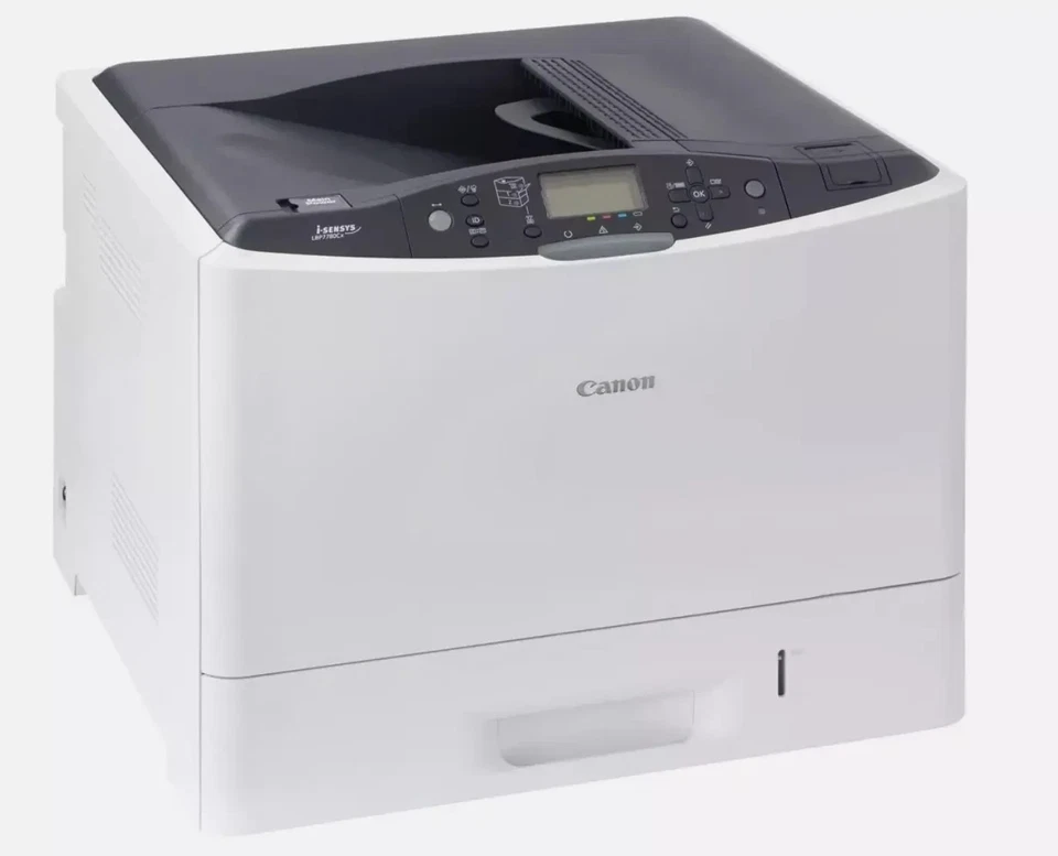 CANON I-SENSYS LBP7780CX DUPLEX NETWORK FAST A4 COLOR LASER PRINTER / 90% TONER - Image 3 of 4