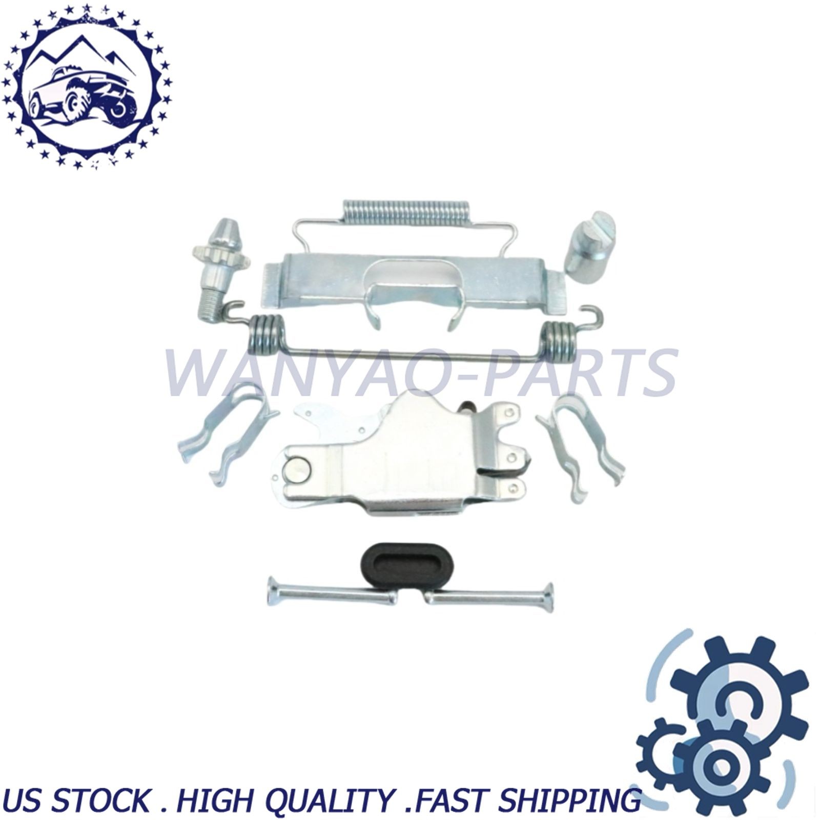 Fits Maserati Ghibli Quattroporte emergency parking hand brake shoes & hardware