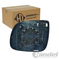 Diederichs Spiegelglas AsphÄRisch Beheizbar Links Passend FüR Audi Q5 Q7