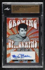 2022 Leaf Metal Pop Century Growing UpGraphs 1/1 Max Baer Jr #GUG-MB1 Auto k4s