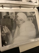Vintage Barbra Streisand Funny Lady Movie Still Fanny Brice White Fur Wrap