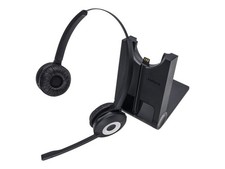 Jabra Pro 920 Duo On-Ear Wireless Headset 920-29-508-101 - Black