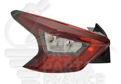 Feu arrière droit pour Nissan Micra K14 de 2017 rouge d'origine