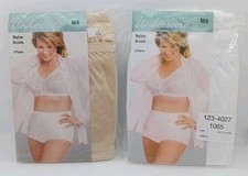 Underscore JCPenney Nylon Panties Briefs Multicolor Lot 2 3-Packs Size 6 M NEW