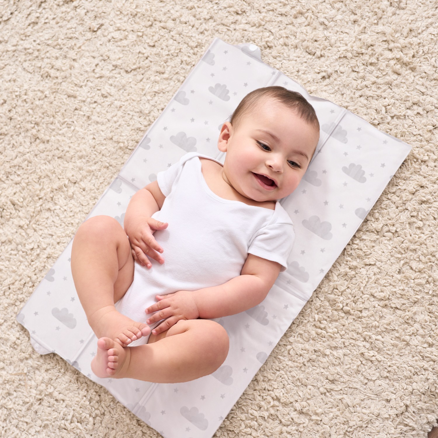 Baby Changing Mat Nursery Waterproof Soft Padded Mat Easy to Clean BPA Free