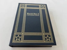 Easton Press WORLD WAR II A Photographic History OVERSIZED LEATHER COLLECTORS ED