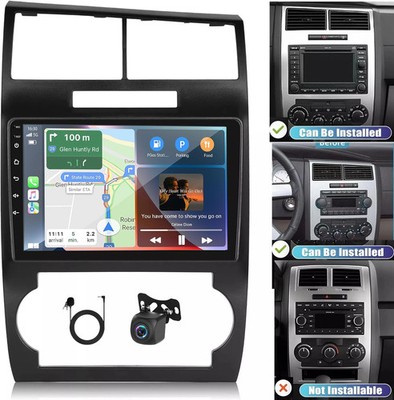 4+64G For 2005-2007 Dodge Charger Magnum Android 15 Carplay Car Stereo Radio GPS