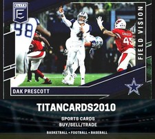 Dak Prescott 2022 Donruss Elite Field Vision Dallas Cowboys #FV6