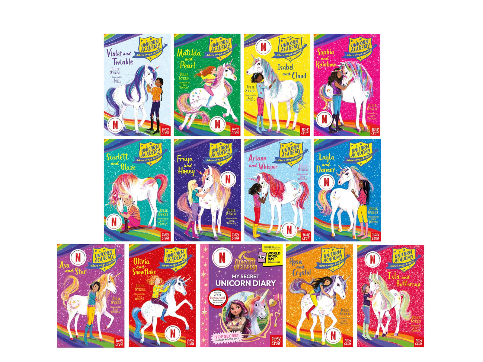Unicorn Academy Where Magic Happens Series 13 Books Collection Set by Jul | TODO - Image 3