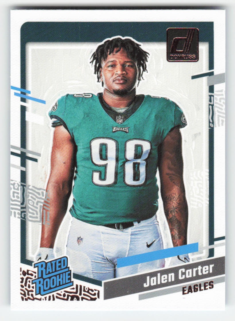 Jalen Carter 2023 Donruss Rated Rookie Portrait #5