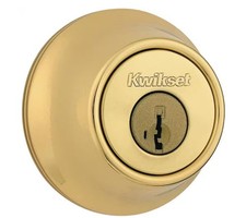 Kwikset 660 Single Cylinder Deadbolt T6603SMTCPRCALR