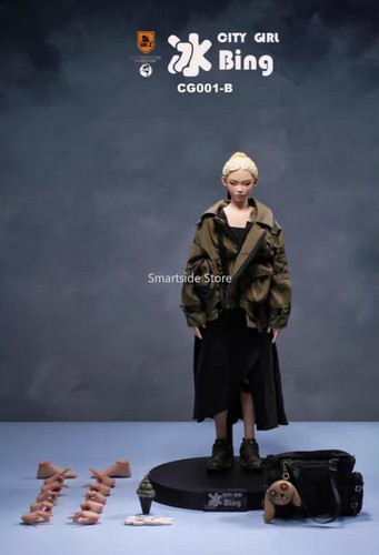 Mr.Z CG001 A/B 1/6 Female Model for 12'' City Girl Bing Mu Action Figures New - Picture 7 of 11