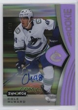2023-24 Upper Deck Synergy Rookies Purple Auto 11/99 Cole McWard #112 Auto 07pz