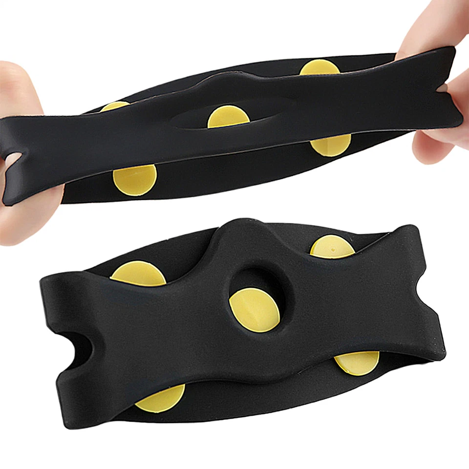 2pcs 5-Teeth Shoe Cleats for Snow and Ice Non-slip Shoe Cover for Hiking - image 2 of 4
