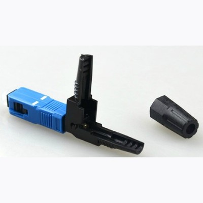 12pcs NEW Fiber Optic Pre Embedded Quick Fast Connector/FTTH FTTX Connector  #nm
