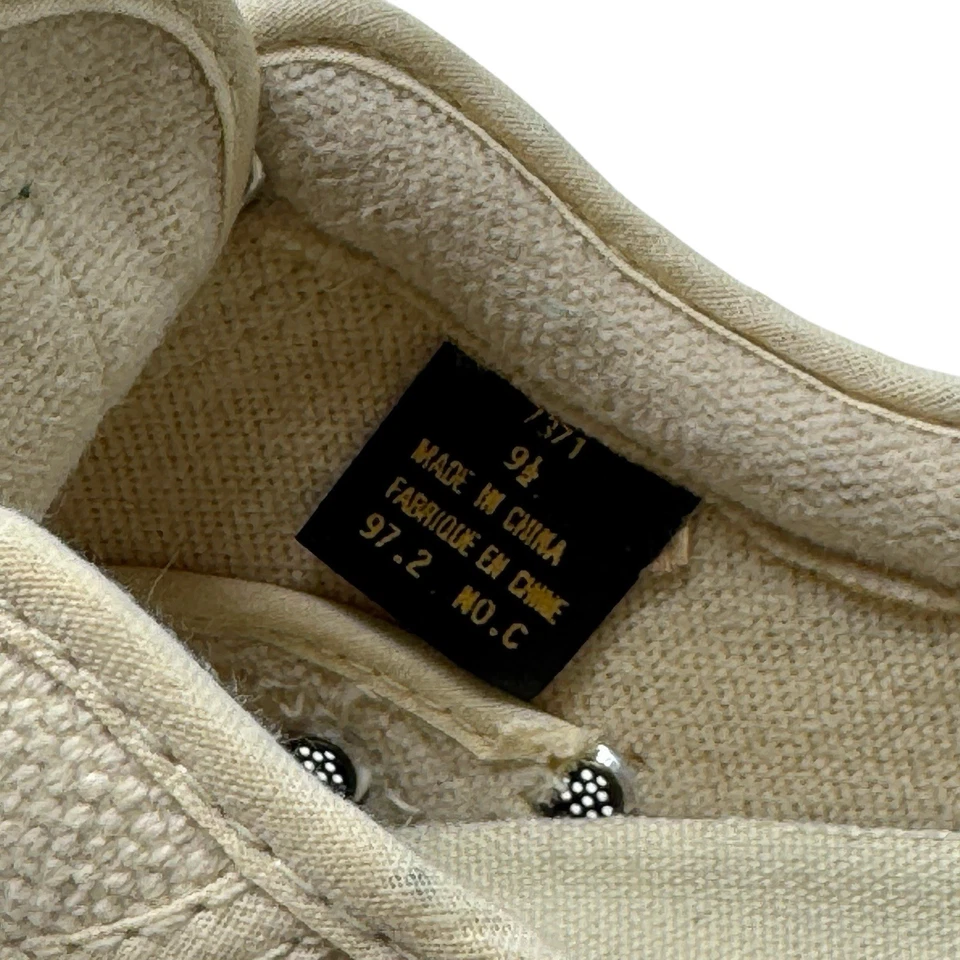 Vasque EUC Portage Canvas 9.5 Low Tie Sneakers Rubber Toe Walking Hiking Womens - Image 2 of 4