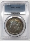 1883-O Morgan Silver Dollar PCGS MS-64  - *Tidy House Rainbow Toning* — photo 4