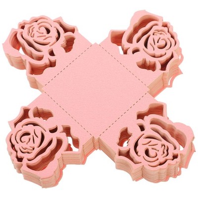 50Pcs Gold Chocolate Wrapping Paper Truffle Cups Decorative Candy Holder