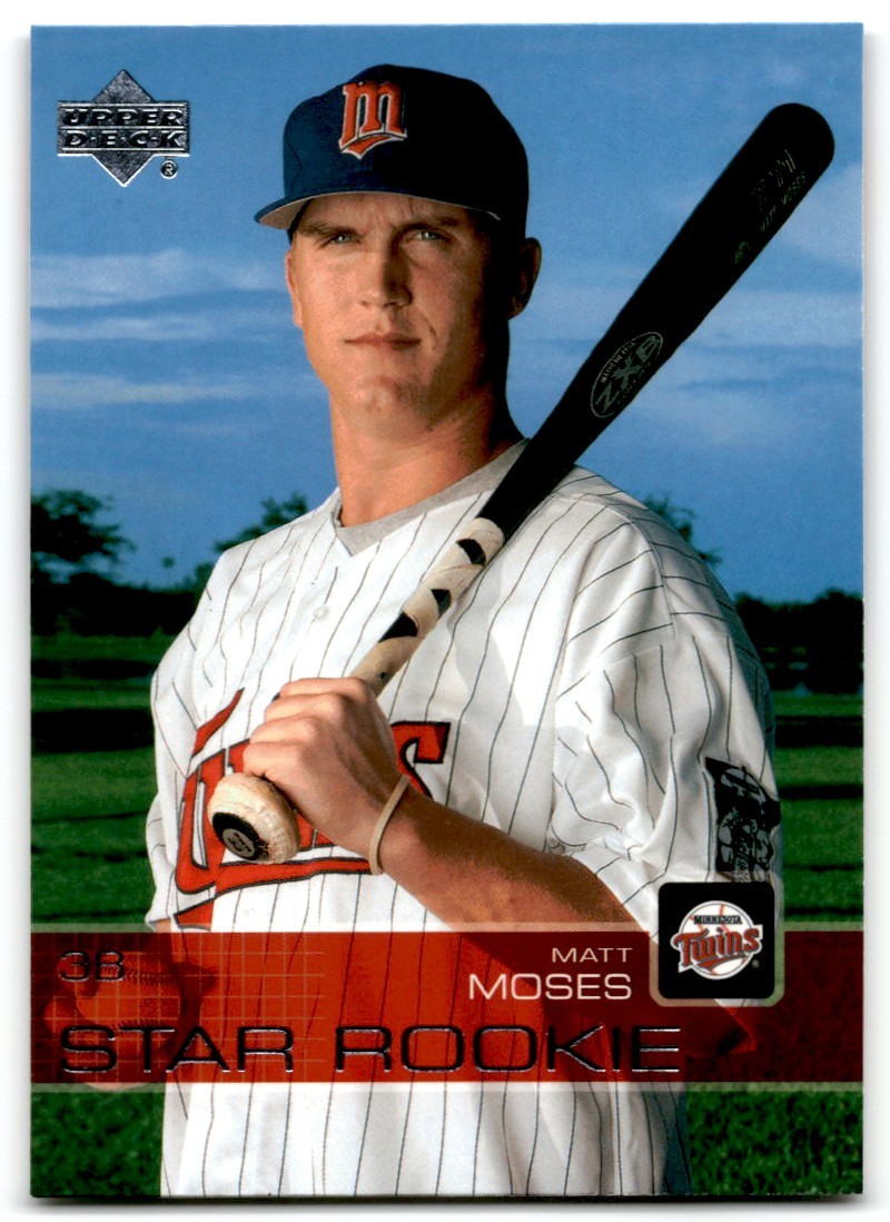2003 Upper Deck Matt Moses Minnesota Twins #46