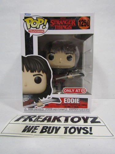 Funko Pop! Television Stranger Things Eddie 1250, Target Exclusive