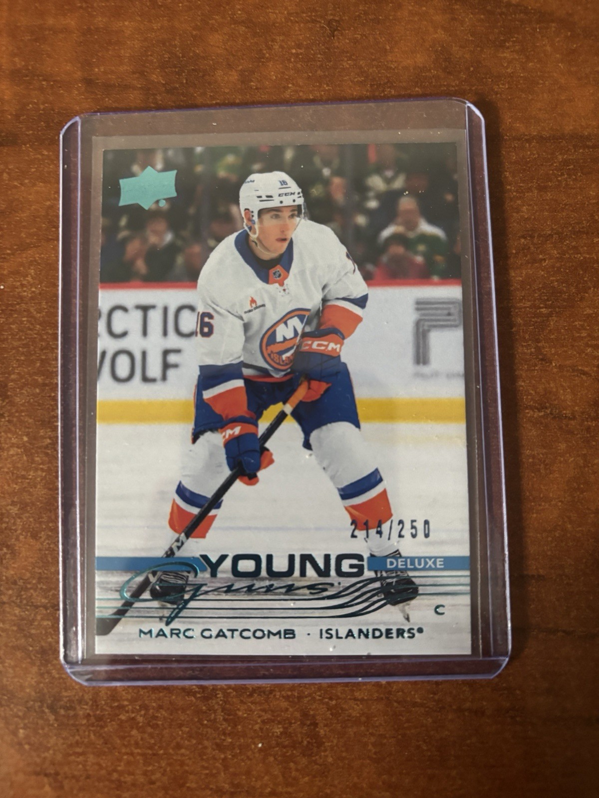 2025-2026 Upper Deck Series 1 Young Guns Deluxe /250 #231 Marc Gatcomb