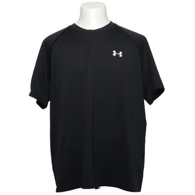Under Armour, T-shirt, Größe: XL, Schwarz, Polyester, Einfarbig, Herren #JPf