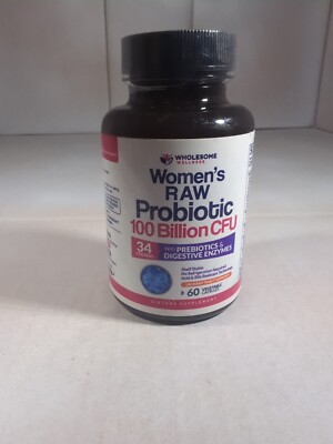 Dr. Formulated Raw Probiotics for Women 100 Billion CFUs with Prebiotics, Dig...