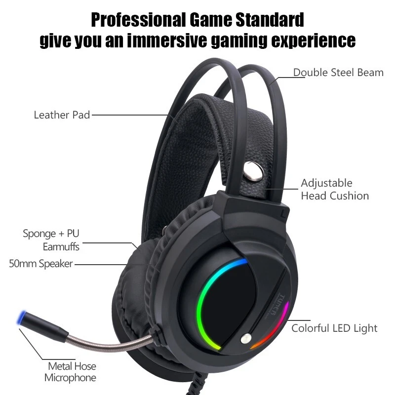 Headphone with microphone for tablet, PC, and Xbox one 360 - Image 2 of 4