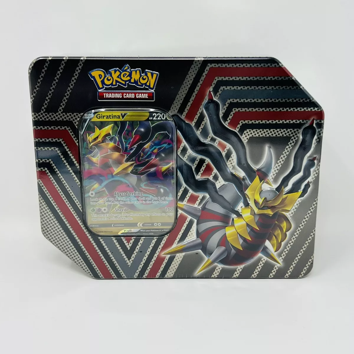 Pokemon TCG: GIRATINA V HIDDEN POTENTIAL TIN 5 Packs FACTORY