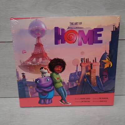 The Art of Home (DreamWorks Movie) - Hardcover Art Book Ramin Zahed New Sealed