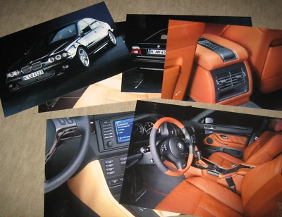 BMW 5er Limousine Highline E39 Mappe Prospekt Brochure von 2000 2001 - Bild 1 von 3