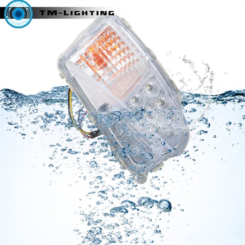 For 2012-2015 Toyota Prius Left Driver Side Front Driving Fog Lamps DRL Lights - Picture 7 of 9