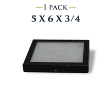 5 x 6 x 3/4 Riker Display Case Box for Collectibles Arrowheads Jewelry & More  