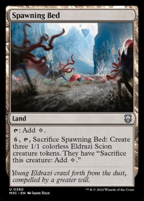 *MtG: 4x Spawning Bed - Commander: Modern Horizons 3 UC - magicman-europe*