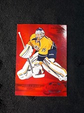 2012-13 Fleer Retro Hockey  Pekka Rinne #42 Precious Metal Gems Red PMG 002/100