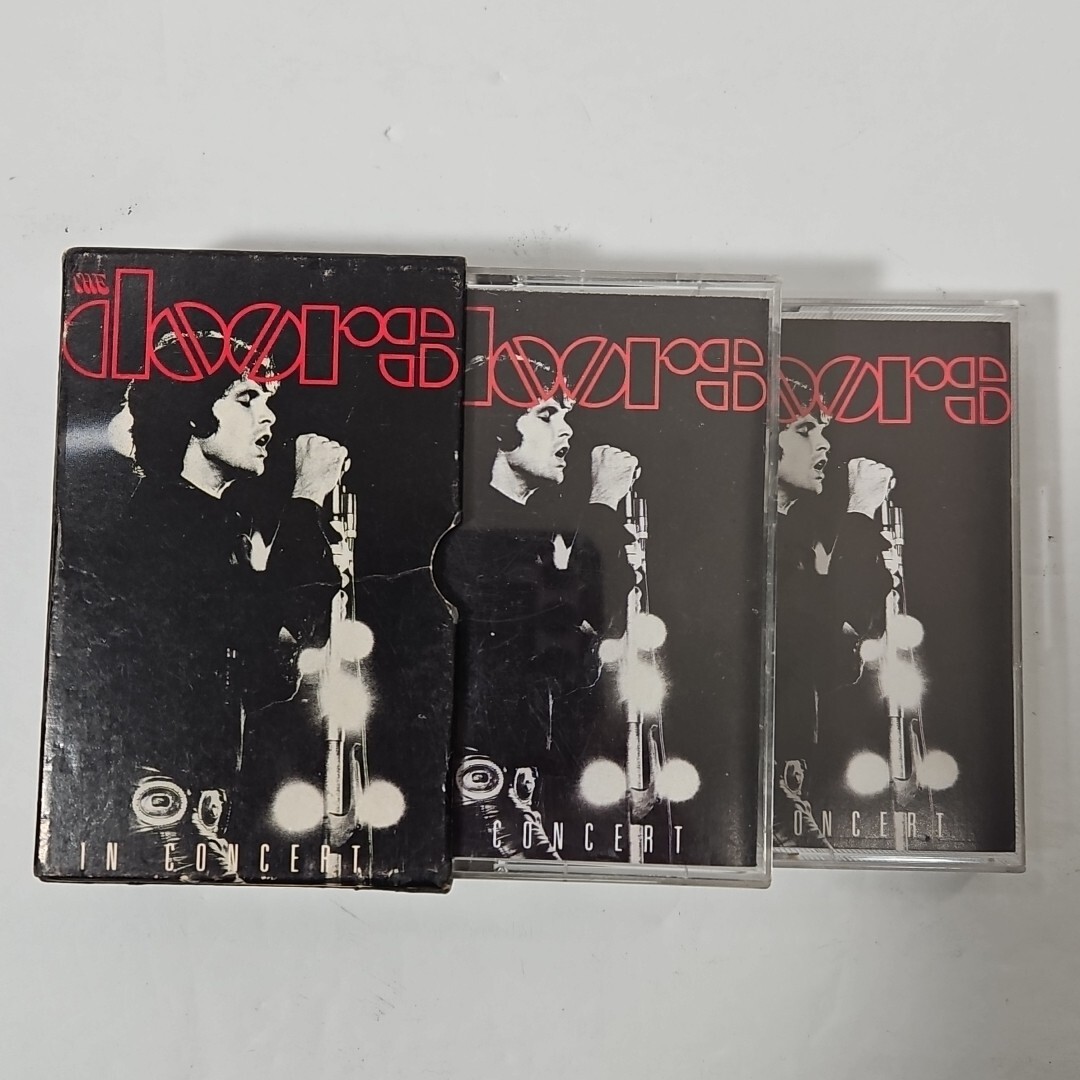 THE DOORS IN CONCERT 1991 Rock Psych 2 Cassette box Set 141 min. Audio Tested