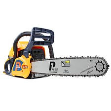 Hyundai Petrol Chainsaw 62cc 20" Heavy Duty Cordless Wood Log Cutter P6220C