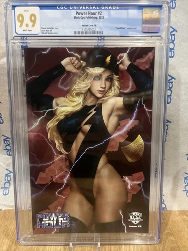 Shikarii the Flash Power Hour 2 Comic Cgc 9.9 Not 9.8 Graded C Fb